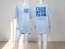 Faith Over Fear Christian T-Shirt | Bible Verse Graphic Tee | Relaxed Streetwear Style JuChachaShop