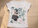 Women Graphic Tee | Emo Girl Floral Artwork, Soft Breathable Shirt JuChachaShop