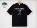 Oversized Gothic Line Art T Shirt | Streetwear, Grunge Tee JuChachaShop