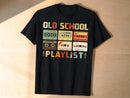 Classic Cassette Tape Shirt | Old School Playlist Graphic Tee | Retro Music Lover Apparel JuChachaShop