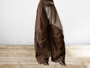 Women Wide Leg Pants | Lace Patchwork Wrap Design, High Waist Loose Fit, Retro Streetwear JuChachaShop