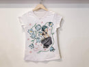 Women Graphic Tee | Emo Girl Floral Artwork, Soft Breathable Shirt JuChachaShop