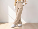High Waist Pleated Wide Leg Trousers | Tailored Fit Slacks, Office Wear JuChachaShop