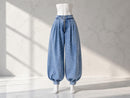 Women's High Waist Wide Leg Denim Jeans | Baggy Loose Fit Streetwear Trousers JuChachaShop