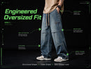 Men's Baggy Wide-Leg Cargo Jeans | Streetwear Denim Pants JuChachaShop