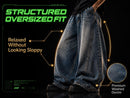 Oversized Baggy Balloon Jeans Wide Leg Denim Pants Streetwear Loose Fit Vintage Washed Jeans JuChachaShop