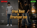 Oversized Baggy Balloon Jeans Wide Leg Denim Pants Streetwear Loose Fit Vintage Washed Jeans JuChachaShop
