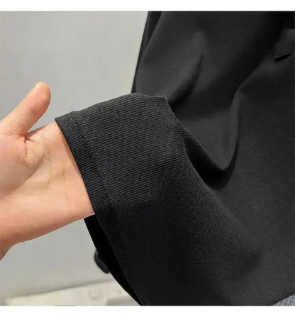 Korean Basic Slim V-Neck Long Sleeve T-Shirt for Women JuChachaShop