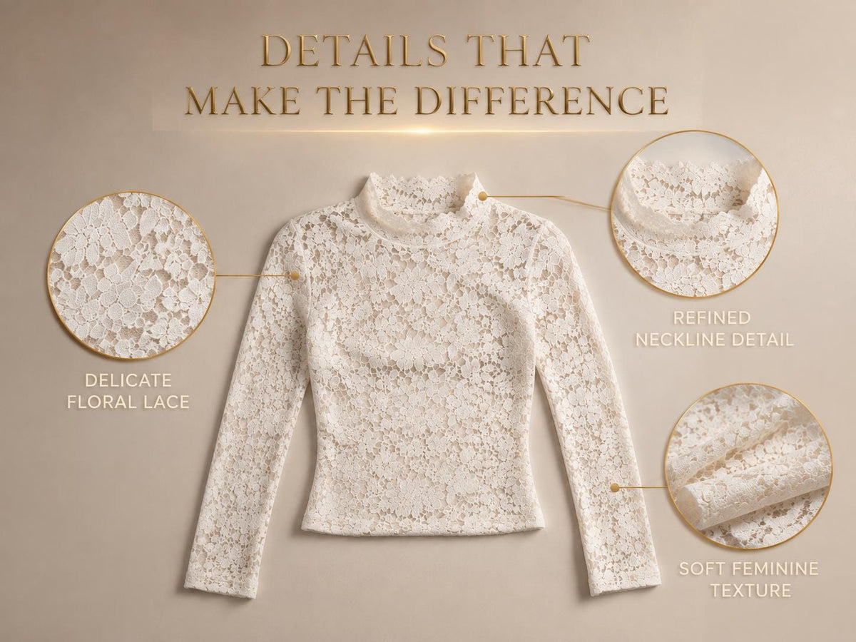 Long Sleeve Lace Blouse Top | Sheer Floral Mesh Shirt | Feminine Elegant Party Top | Women Fitted Romantic Style Clothing