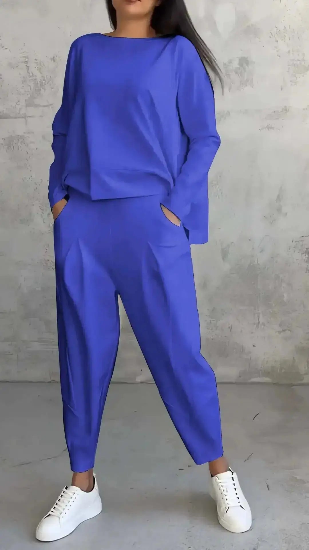 Long Sleeve Tracksuit Set – Women's Casual Loose Two Piece Outfit JuChachaShop