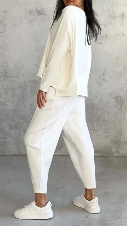 Long Sleeve Tracksuit Set – Women's Casual Loose Two Piece Outfit JuChachaShop