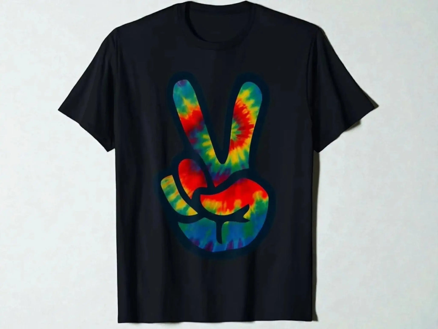 Love & Peace Graphic Tee | Unisex Hippie Art Shirt JuChachaShop