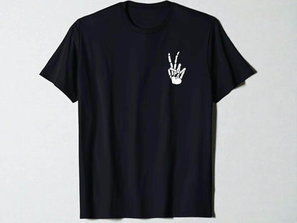 Love & Peace Graphic Tee | Unisex Hippie Art Shirt
