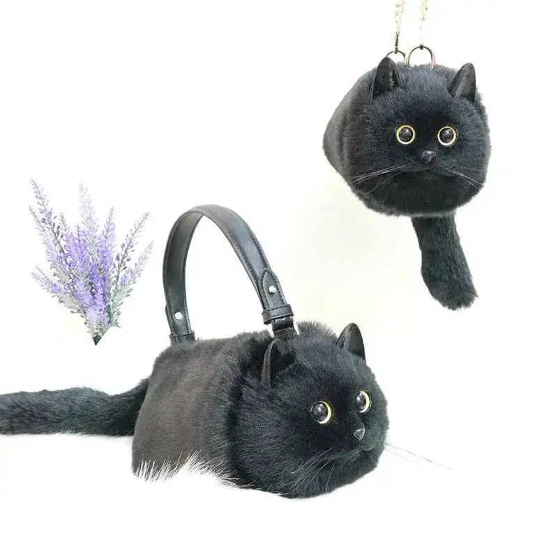 Luxury Women’s Handbag – Cute Cat Tote & Crossbody Bag Potaha