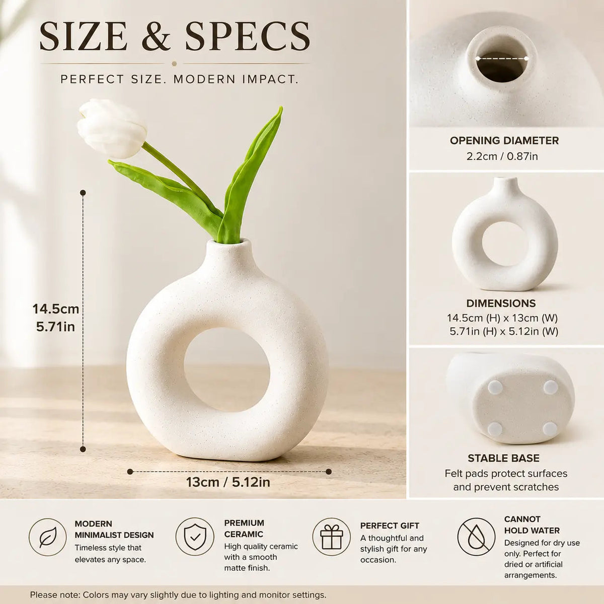 Modern Decorative Vase for Stylish Nordic Living JuChachaShop
