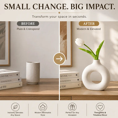 Modern Decorative Vase for Stylish Nordic Living JuChachaShop