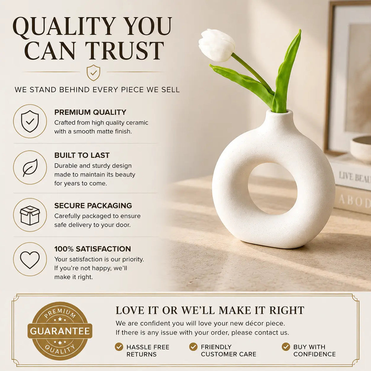 Modern Decorative Vase for Stylish Nordic Living JuChachaShop