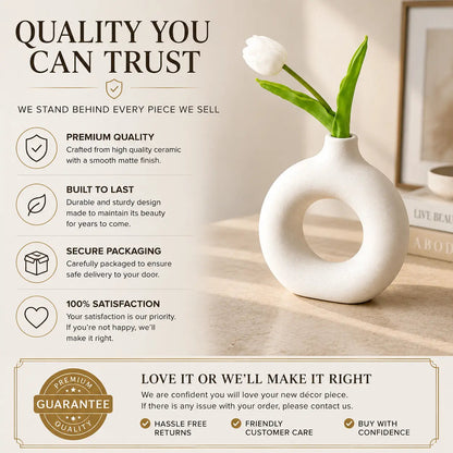 Modern Decorative Vase for Stylish Nordic Living JuChachaShop