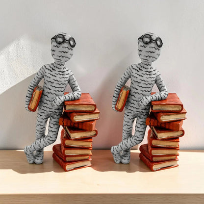 Artistic Reader Statue Decor for Modern Living Spaces JuChachaShop