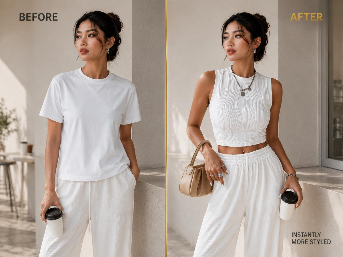 Elevate Your Style with Our Sleeveless Rib Knit Crop Top