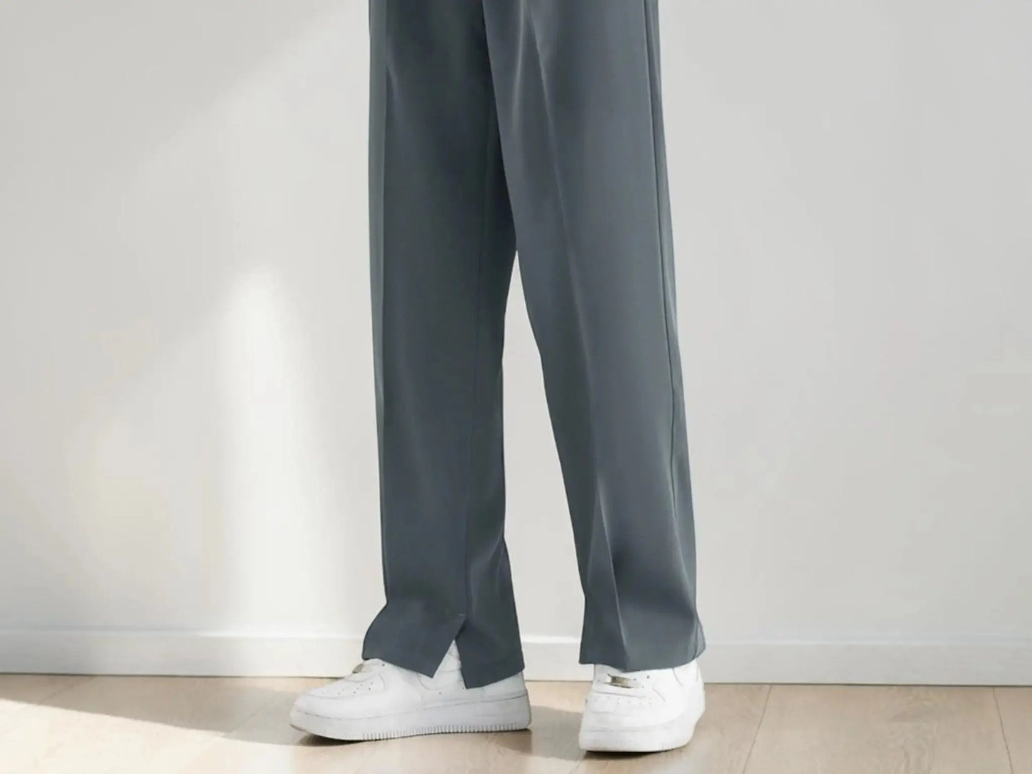 Unisex Wide Leg Streetwear Pants – Relaxed Fit Drawstring Trousers JuChachaShop