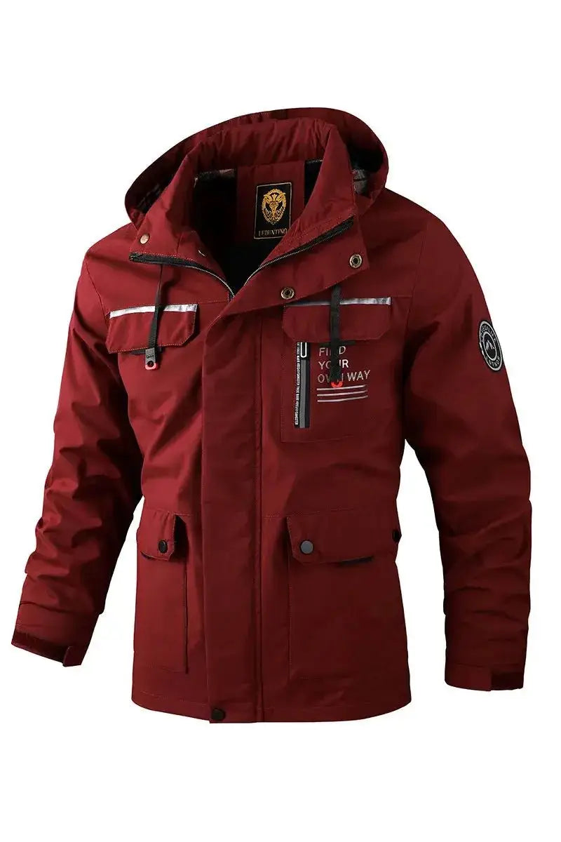Waterproof Winter Jacket with Hood – Windproof, Warm & Insulated Outdoor Coat for Men & Women Potaha