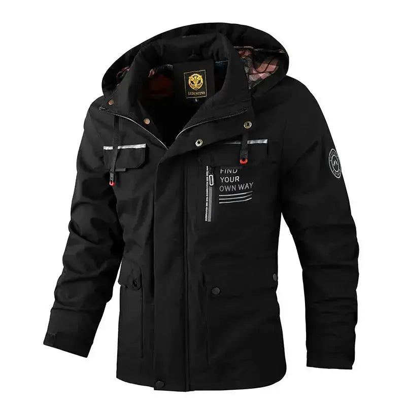 Waterproof Winter Jacket with Hood – Windproof, Warm & Insulated Outdoor Coat for Men & Women Potaha
