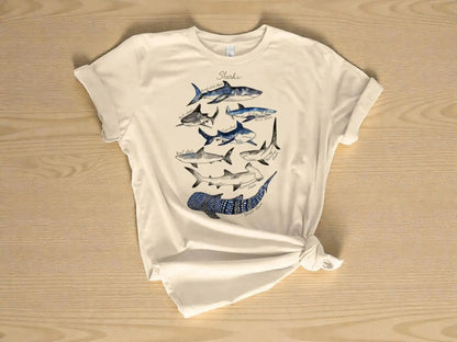 Whale Graphic Tee | Ocean Animal Illustration, Soft Fabric Shirt JuChachaShop