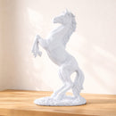 Resin Horse Statue Home Decor / Modern Interior Sculpture Julieta