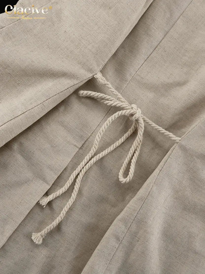 Women Linen Shorts Set – Sleeveless Tank Top & High Waist Shorts JuChachaShop