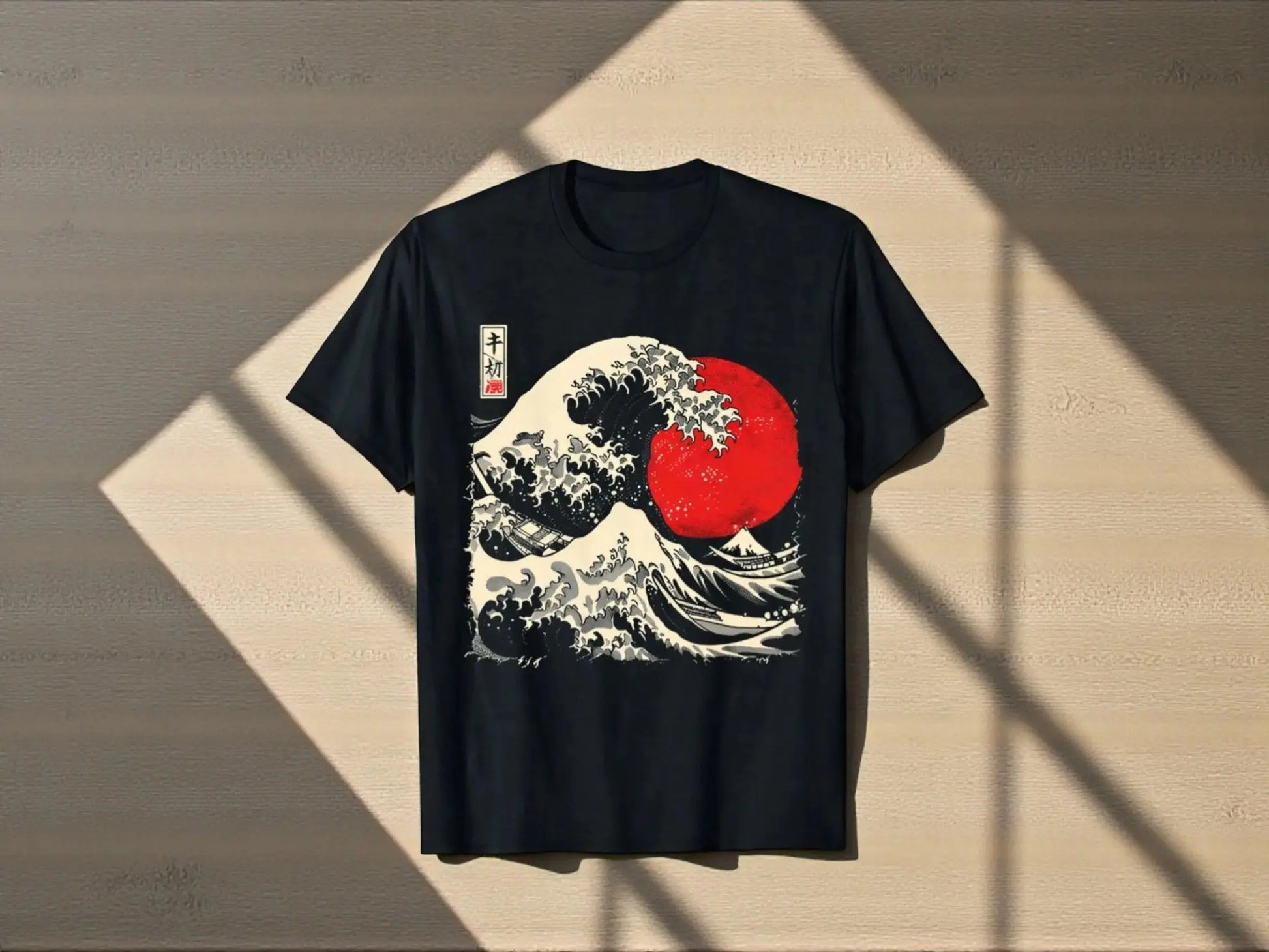 Women's Ocean Graphic Tee | Soft Cotton Wave T-Shirt, Coastal Style JuChachaShop