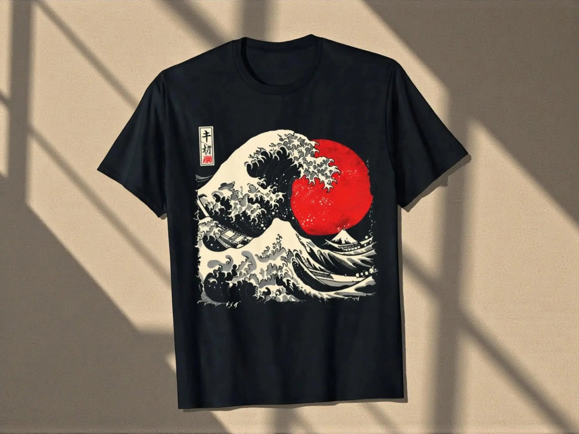 Women's Ocean Graphic Tee | Soft Cotton Wave T-Shirt, Coastal Style JuChachaShop