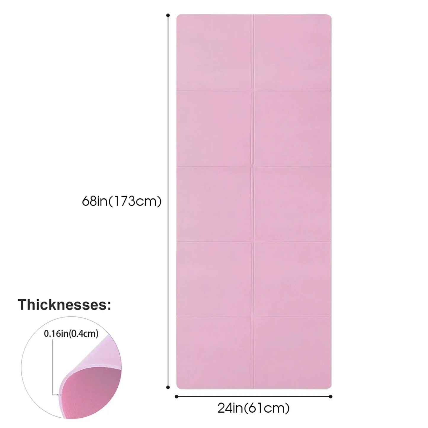 ZenFlex™ Non-Slip Yoga & Pilates Exercise Mat JuChachaShop